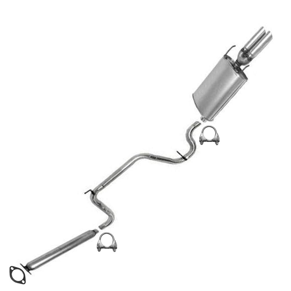 Amazon | マフラー共振器 エキゾーストキャットバックキット